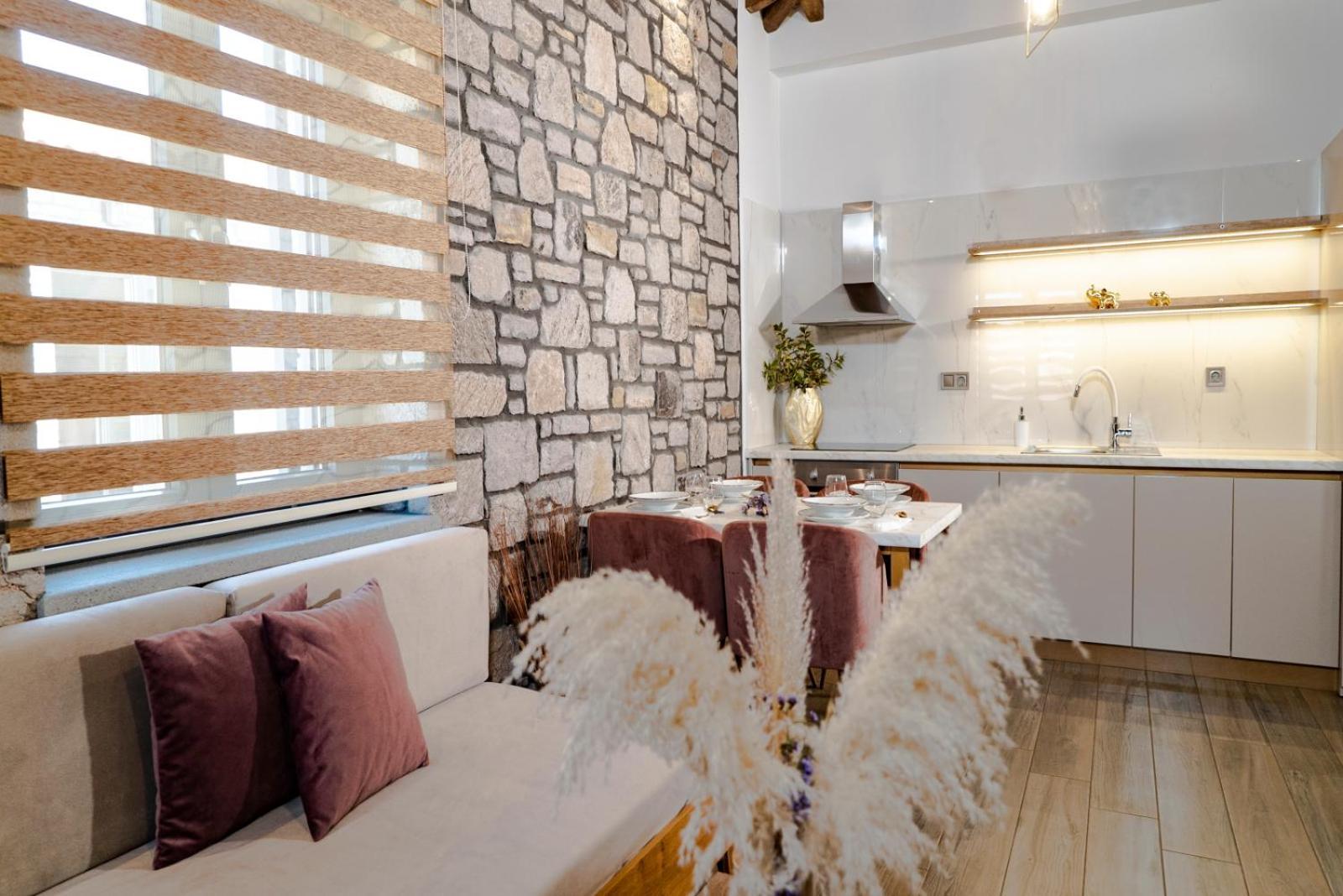 Lithoessa Luxury Apartments Agios Ioannis Kaspaka Exterior foto
