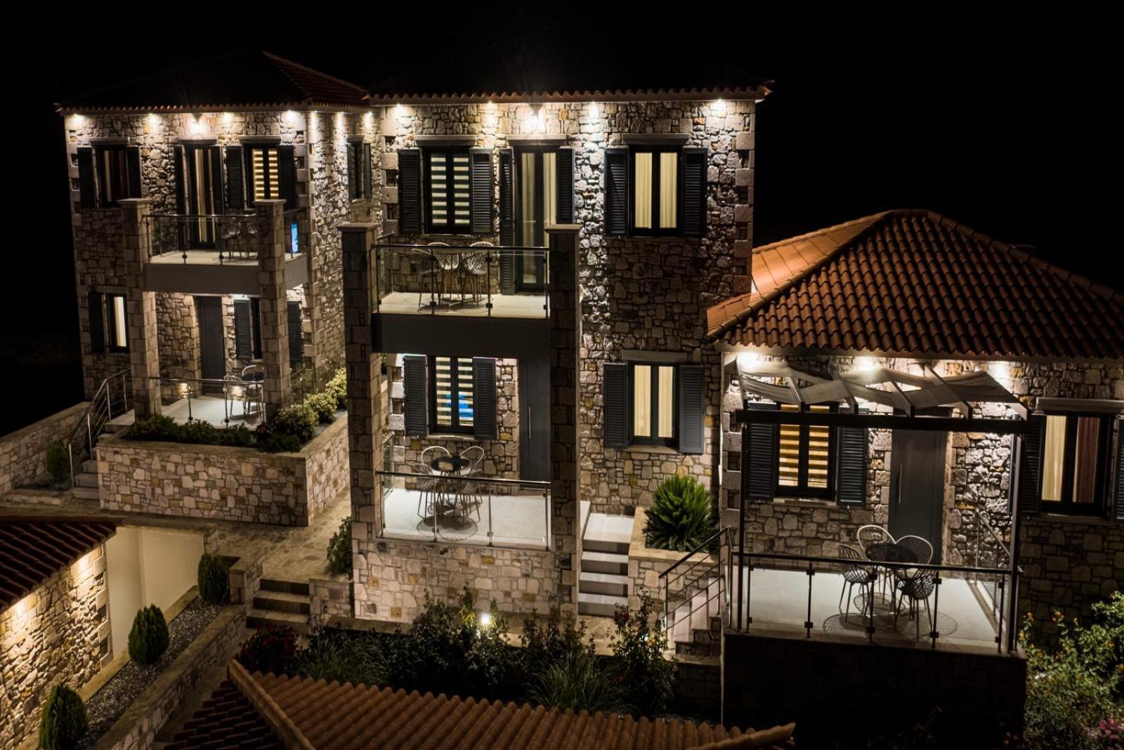 Lithoessa Luxury Apartments Agios Ioannis Kaspaka Exterior foto